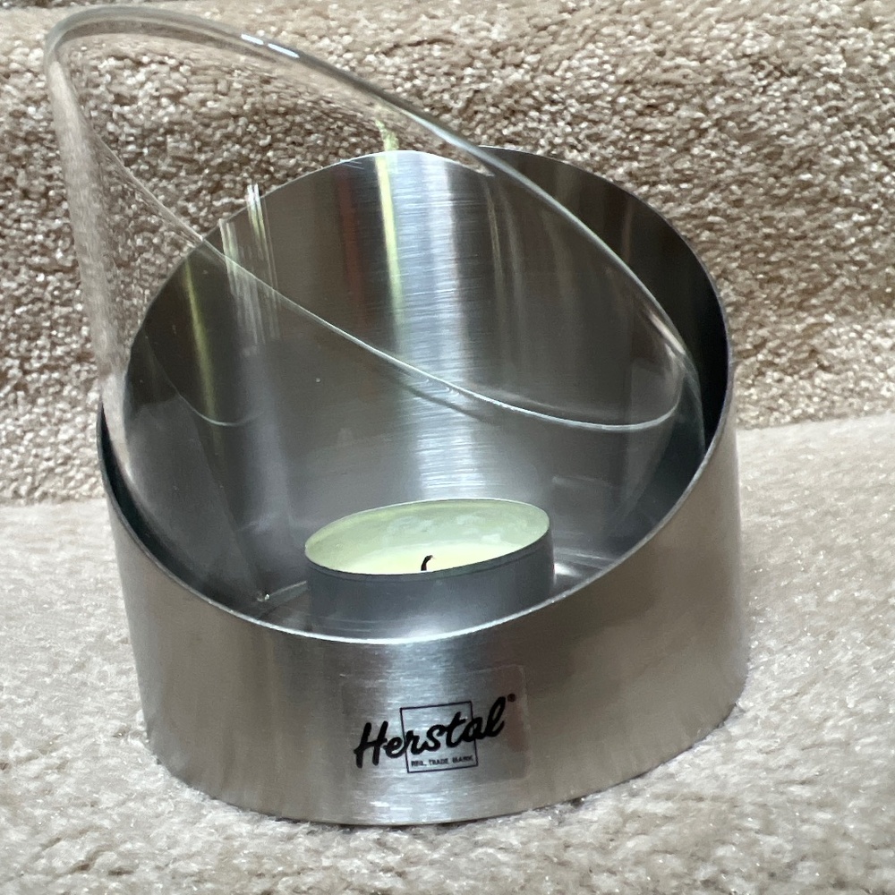 Danish designer, Herstal candle holders